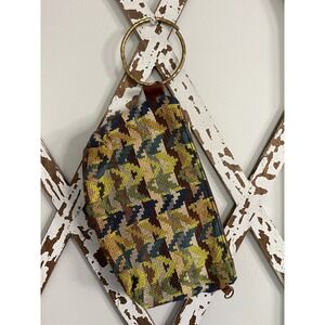 Remnants A Bag Company Bangle Clutch. No Strap EUC